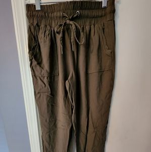 Dark Olive Green Joggers
